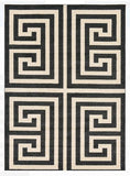Geometric Athens Vintage  Area Rug -Greek Key